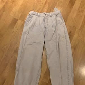 zara jeans light blue